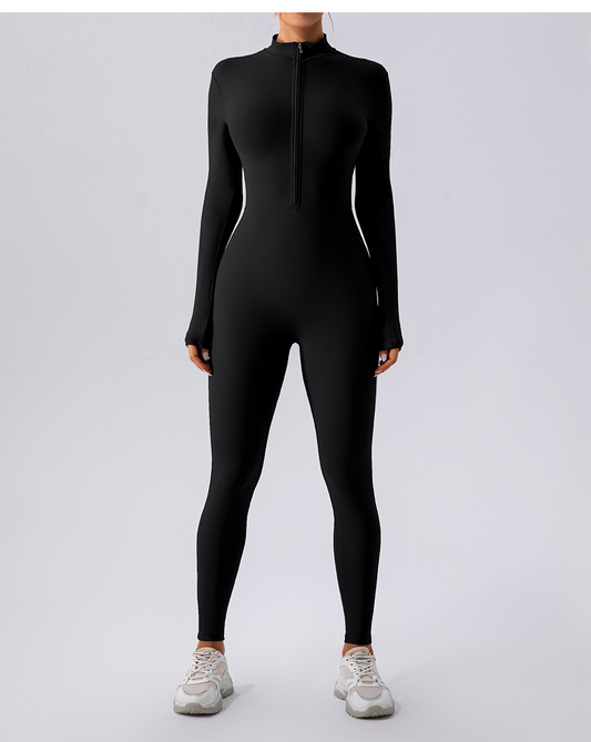 Combinaison de yoga doublée polaire
