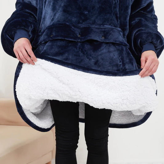 Heated Hoodie Blanket – Wearable Electric Blanket with Adjustable Warmth, Fall & Winter Essential
